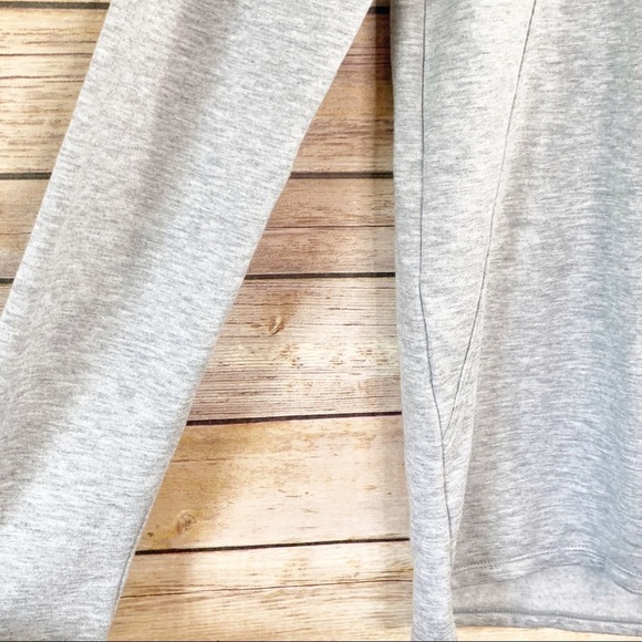Zella Intuition Studio Long Sleeve Fleece Top Gray - Picture 3 of 7